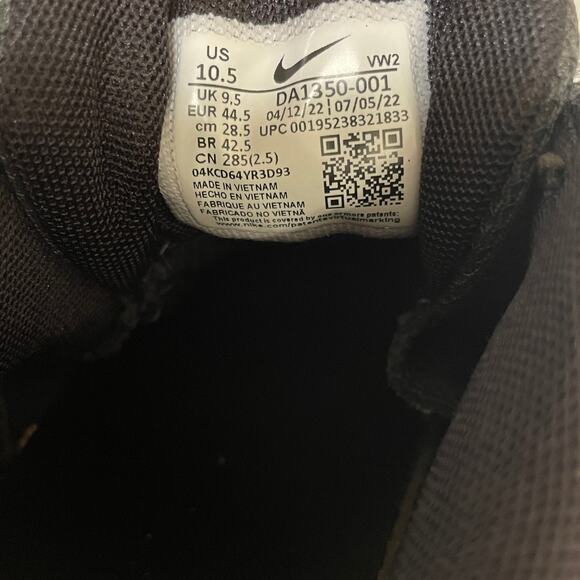 Nike Renew Retaliation TR 3 Anthracite | Size 10.5 DA1350-001 Gym Shoe - Picture 9 of 10